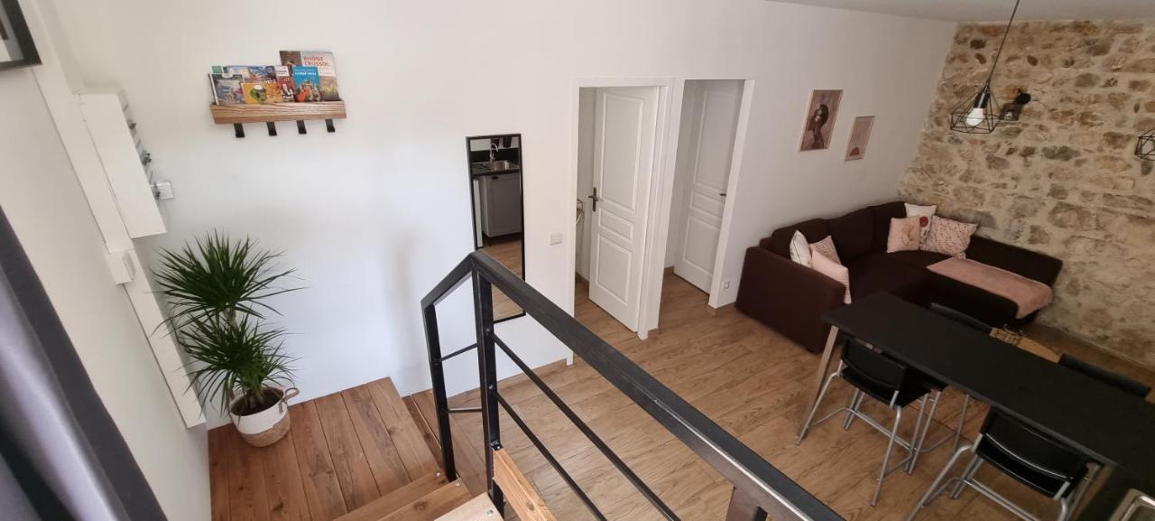 Appartement chaleureux en Ardèche La Roche-de-Glun Esterno foto